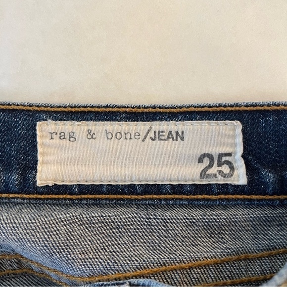 New! Rag & Bone The Dre Jeans in Surfer Repair Blue 30235 - Picture 8 of 11